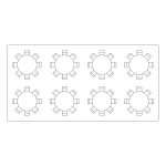 20ft x 40ft Frame Tent – 96 Guests image 2