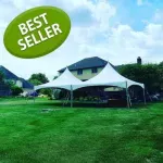 20ft x 40ft Frame Tent – 96 Guests image 1