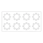 20ft x 40ft Frame Tent – 96 Guests image 2